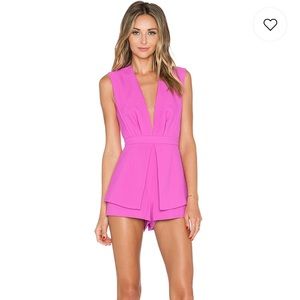 Finders Keepers Fushia Romper